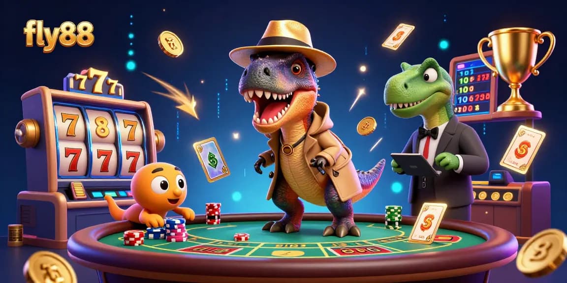 Experience thrilling gameplay at fly88 with sneaky characters and vibrant slot elements.