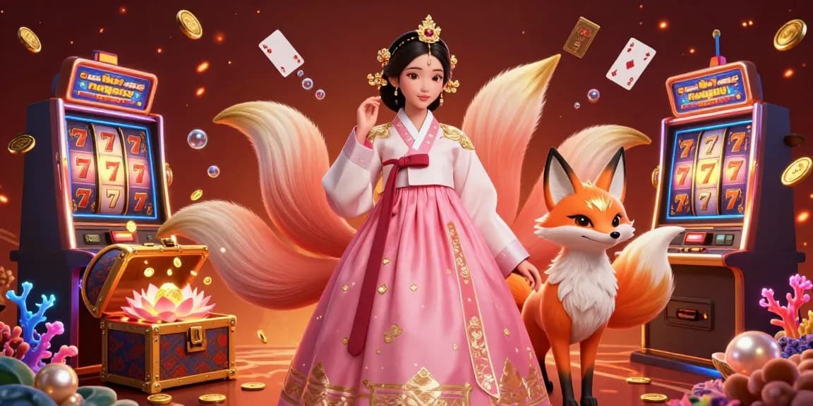 Bet big with mdg188 in this vibrant casino scene filled with animated slot machines and lucky symbols.