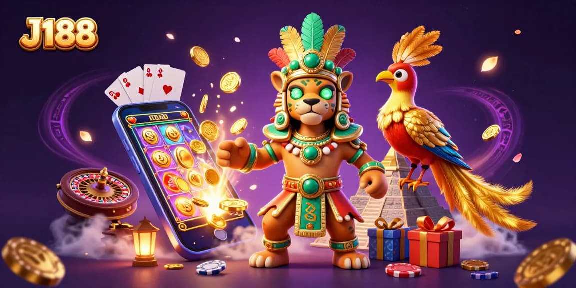 Join J188 and experience the thrill of winning with exciting casino games and vibrant characters.