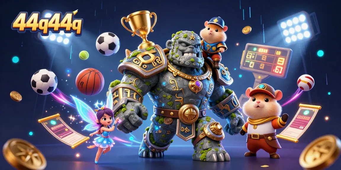 Play exciting games at 44q44q with vibrant characters and dynamic sports elements.