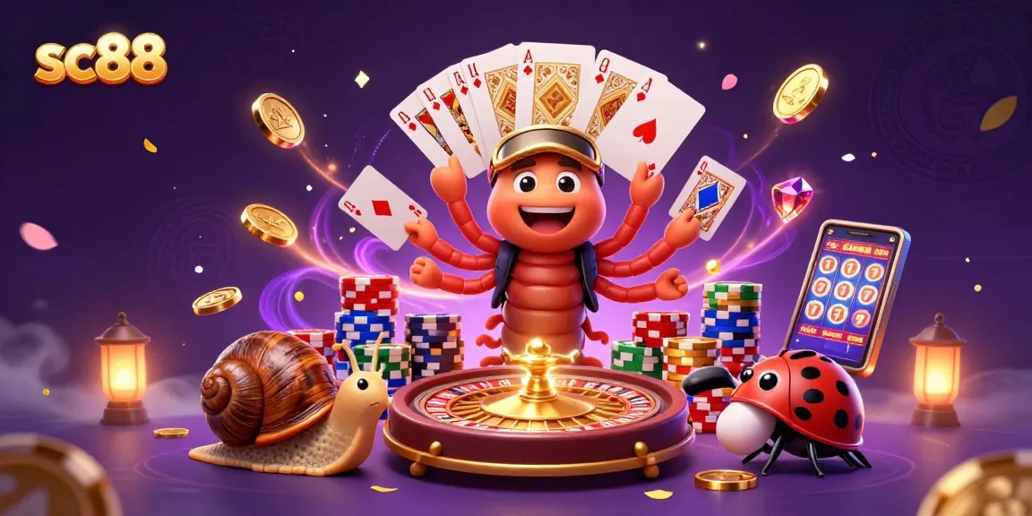 Experience sc88's thrilling action with a millipede dealer dazzling gamers at the casino.