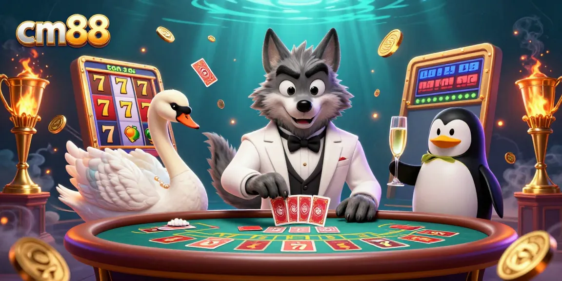 cm88 players engaging in an enthralling online casino experience with dynamic slot games and luxurious ambiance