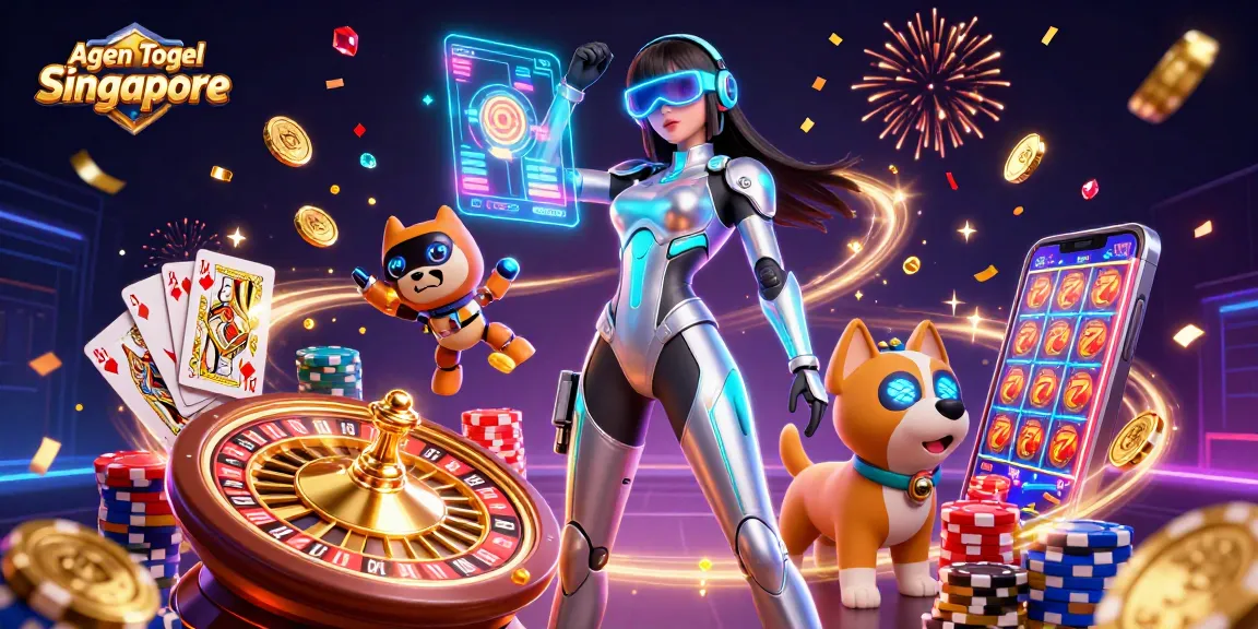 Agen Togel Singapore energizes players with real-time lottery data and vibrant gaming visuals.