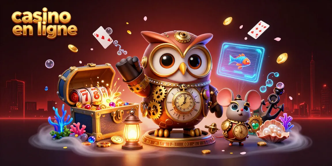 Vivez des aventures de jeu palpitantes au casino en ligne avec des personnages 3D vibrants et des éléments passionnants.