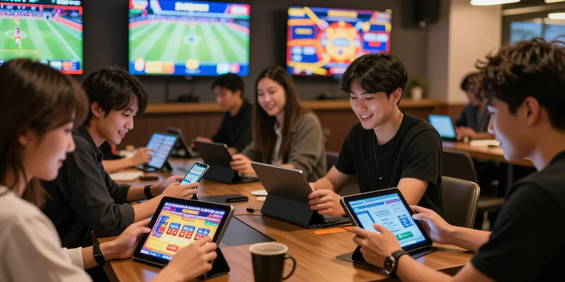 Engaged users experiencing SHBET's dynamic online gaming platform with vibrant displays.