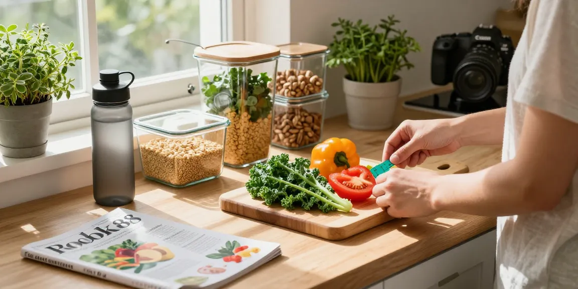 Healthy meal preparation with rokok88 promoting balanced nutrition and wellness.