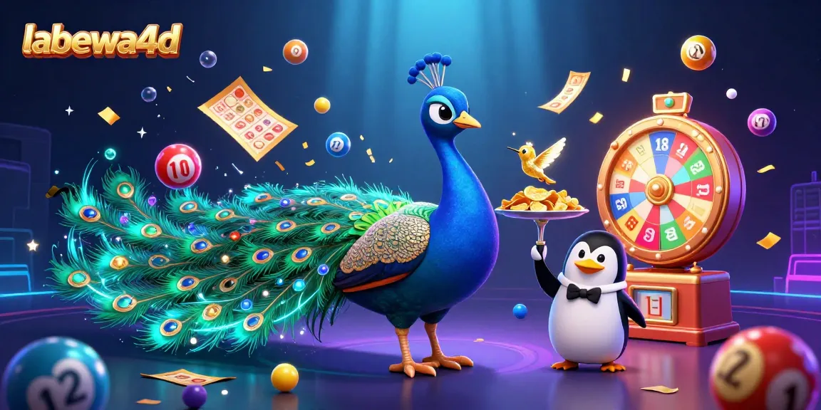 Menggandakan peluang menang di labewa4d dengan ilustrasi slot dan bingo yang menarik.