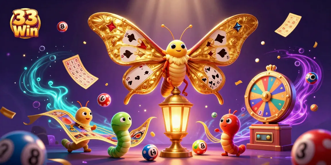 Experience excitement as 33 Win ignites fun with vibrant gambling elements in a dynamic casino scene.