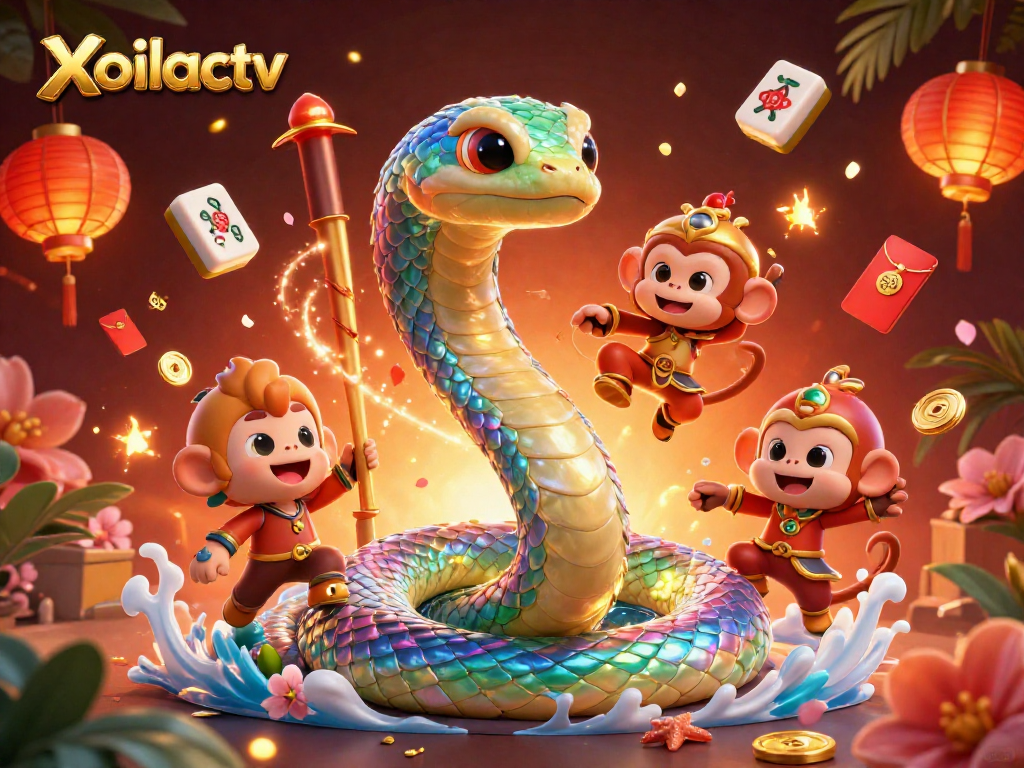 Xoilactv gaming scene with vibrant characters and rich casino elements for immersive experiences