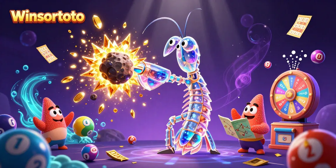 Menang dengan bermain winsortoto dan meraih jackpot dari mesin lotere penuh warna