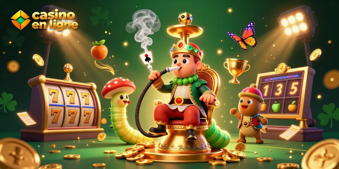 Vivez l'expérience de jeu avec ce casino en ligne coloré et dynamique plein de symboles de gains.