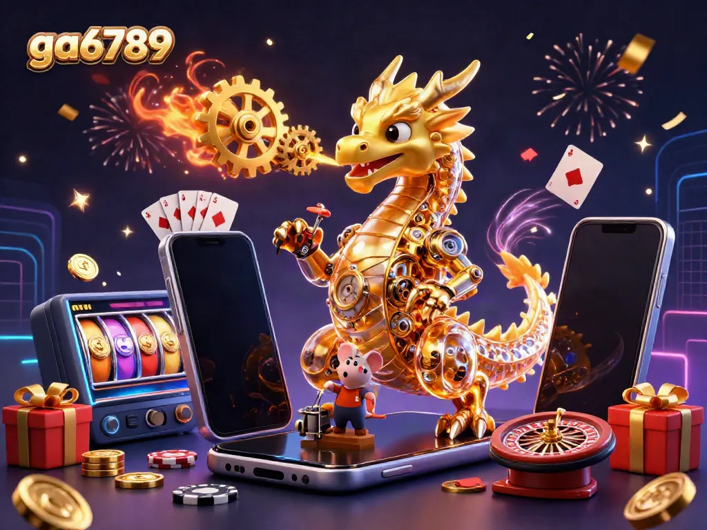 Experience exciting gameplay at ga6789 with iconic characters and a vibrant casino atmosphere.