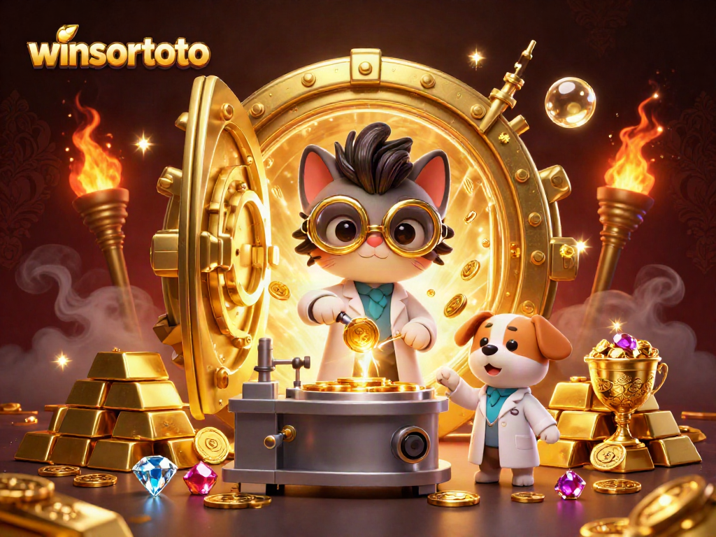 Menangkan berbagi kekayaan di winsortoto saat mesin koin emas berfungsi dengan baik!