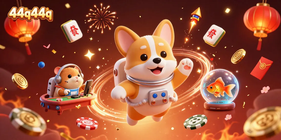 Aposte e ganhe no cassino 44q44q com as emocionantes aventuras do corgi astronauta.