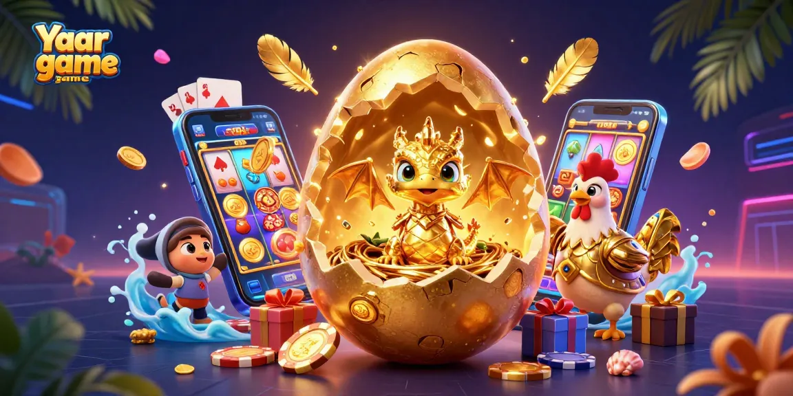 Experience the thrill of the Yaar win game with golden dragon and casino elements