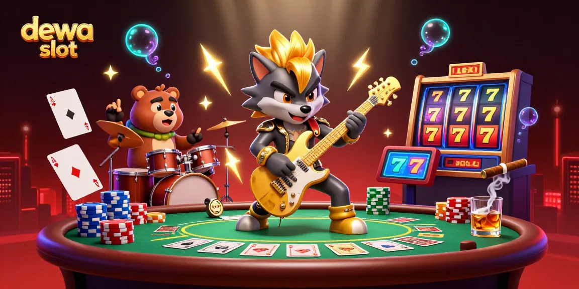 Engage with the excitement of dewa slot as dynamic casino characters showcase thrilling gameplay.