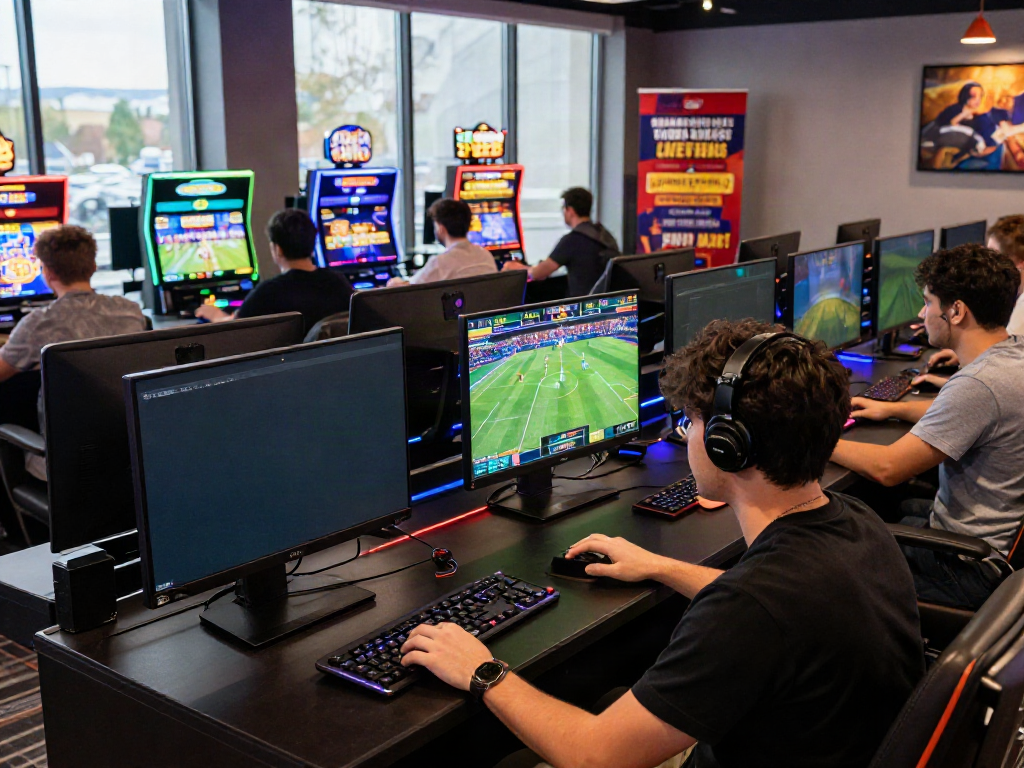 Experience the excitement of online gaming at https://five888vin.com/ featuring diverse players enjoying sports betting and live casino games.