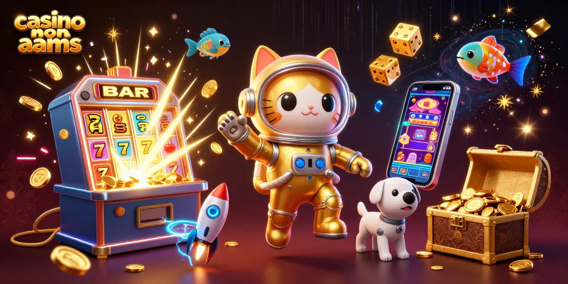 Vivi avventure di gioco emozionanti nei casino non AAMS con personaggi 3D vivaci e elementi da casino.