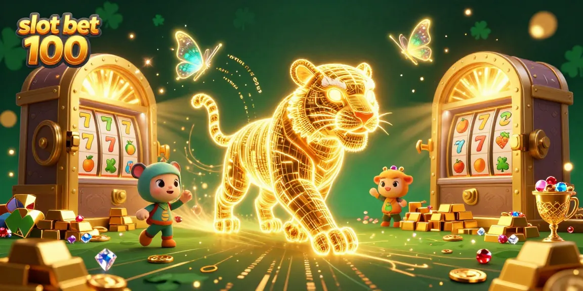 Engage with slot bet 100 in a vibrant casino landscape featuring jackpots and interactive elements.