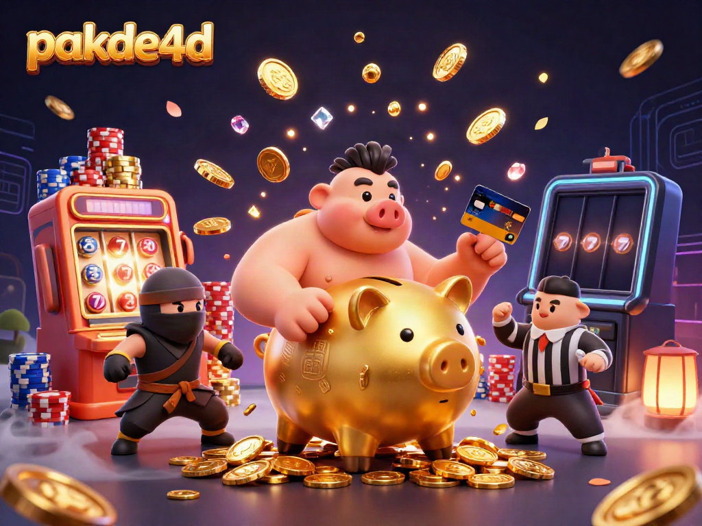 Experience the excitement of pakde4d with this engaging illustration featuring dynamic gaming characters and stunning visuals.