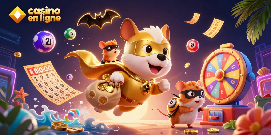 Participez à un jeu de casino en ligne passionnant avec des personnages de super-héros animés et des éléments de jeu vibrants.