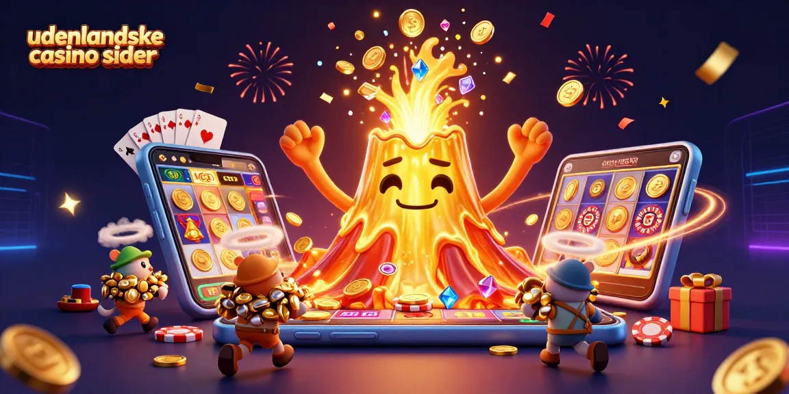 Experience excitement at udenlandske casino sider with treasure-hunting explorers and vibrant gaming elements.