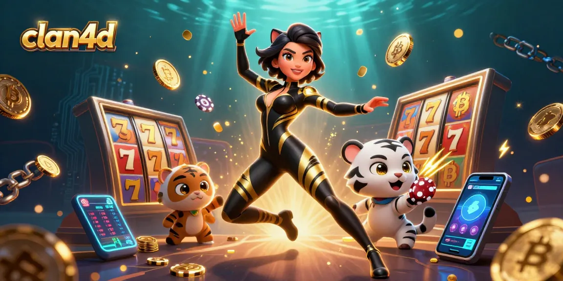 Engage with clan4d and experience exhilarating casino thrills with an acrobatic heroine and vibrant slot visuals.