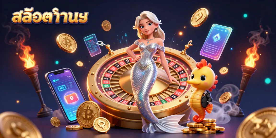 Engage in สล็อตทดลอง with explosive action featuring a 3D woman by a roulette wheel, enhancing your gameplay.