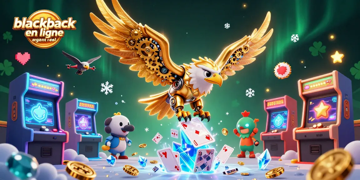 Gagnez au blackjack en ligne argent réel avec cette illustration de casino captivante.