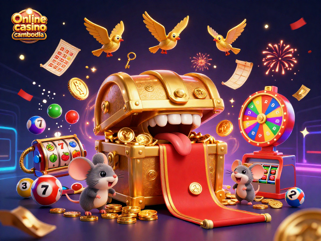 Win big with the ultimate adventure in Online casino cambodia, featuring vibrant colors and engaging elements.