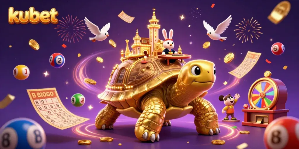 Experience exciting gaming action at kubet with vibrant visuals and dynamic casino elements.