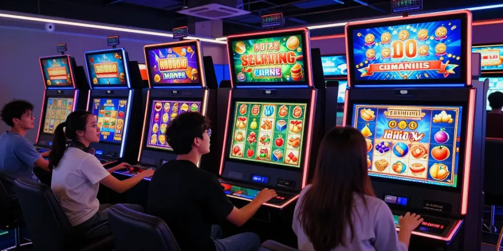 Pengalaman bermain judi slot online di Wira55 dengan pemain beragam yang penuh semangat.