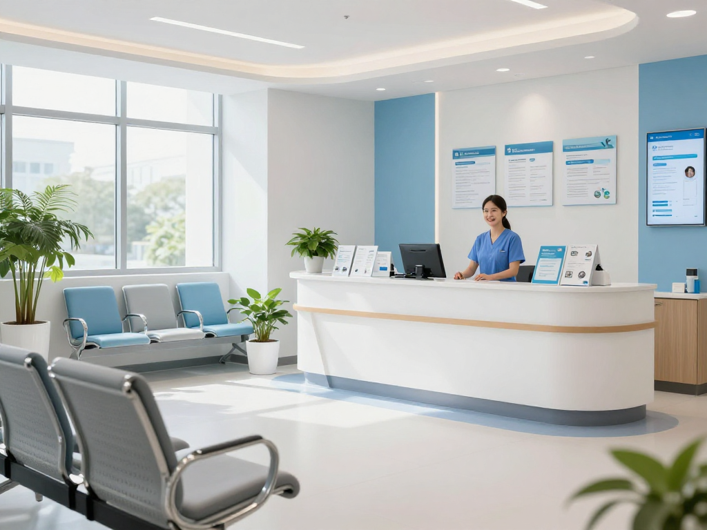 Psychiatric assessment in a modern healthcare clinic focused on compassionate patient care.