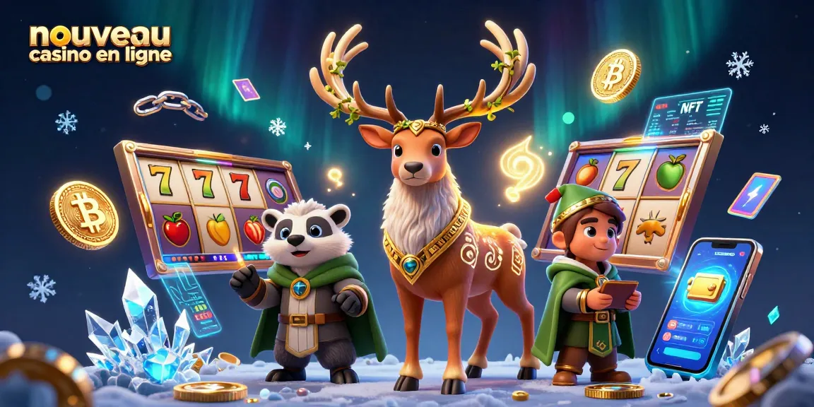 Jouez au nouveau casino en ligne et découvrez les dernières machines à sous illustrées par un cerf druidique et un blaireau sage.
