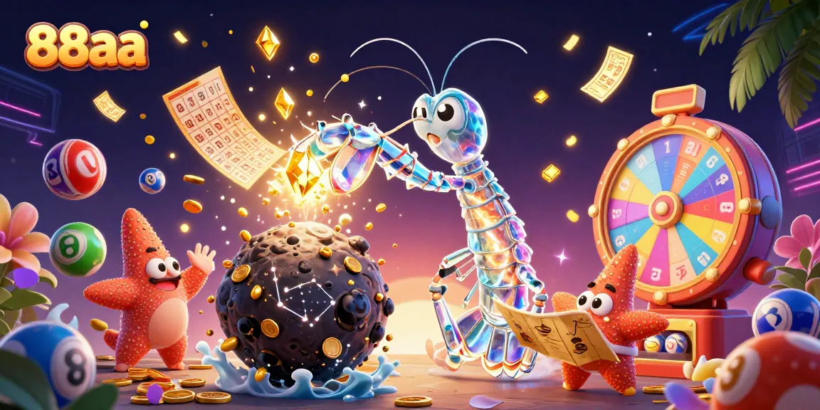 Engage with exciting gameplay at 88aa as the mantis shrimp heroically navigates through gems and coins.