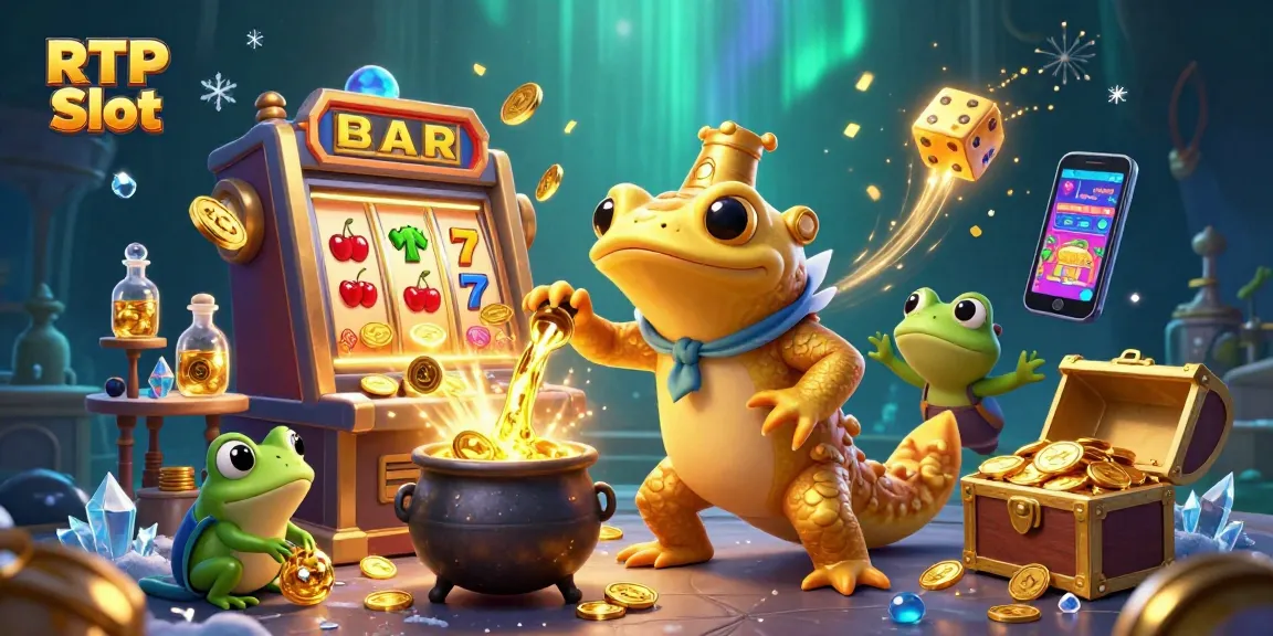 Engage with RTP Slot excitement at Capital303, featuring vibrant 3D casino elements and characters.