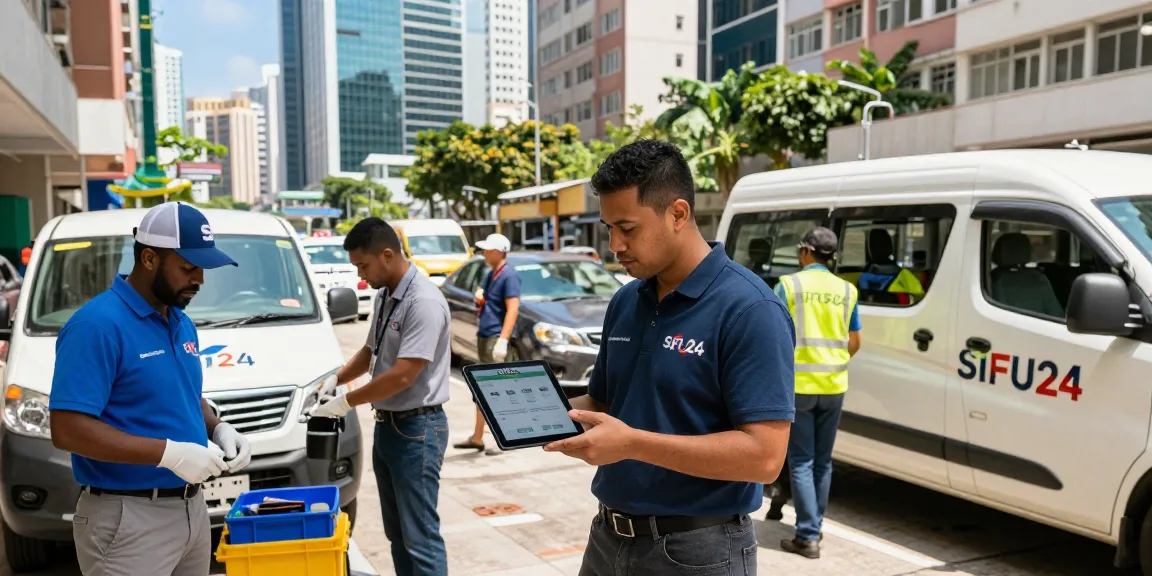 Professionals using the SIFU24 app in Hong Kong to connect with clients for various services.